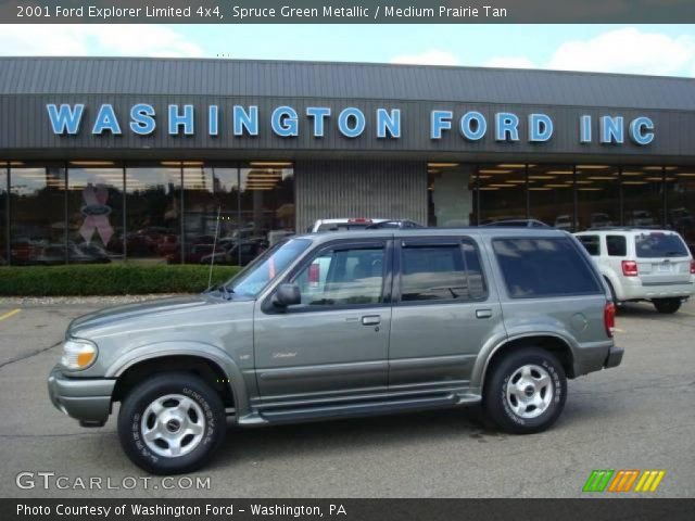 2001 Ford Explorer Limited 4x4 in Spruce Green Metallic
