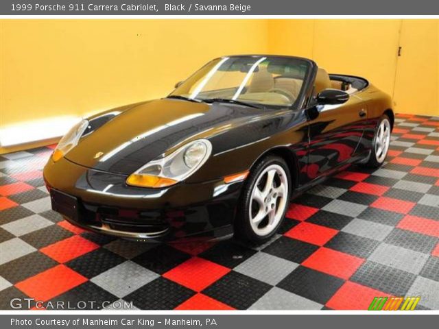 1999 Porsche 911 Carrera Cabriolet in Black