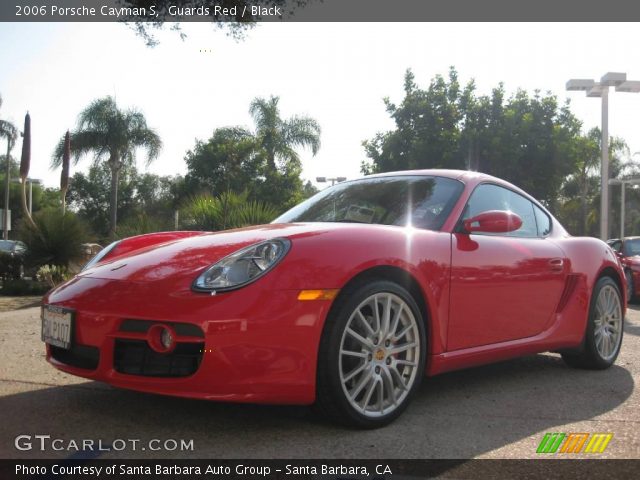 2006 Porsche Cayman S in Guards Red