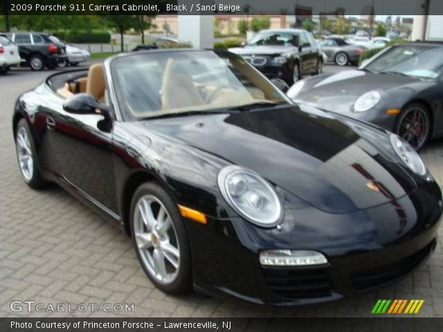 2009 Porsche 911 Carrera Cabriolet in Black