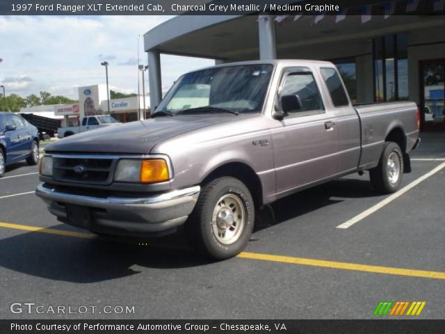 1997 Ford Ranger XLT Extended Cab in Charcoal Grey Metallic