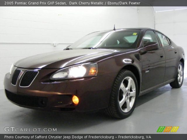 2005 Pontiac Grand Prix GXP Sedan in Dark Cherry Metallic