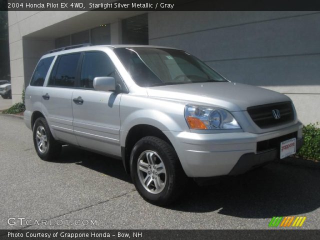 2004 Honda Pilot EX 4WD in Starlight Silver Metallic