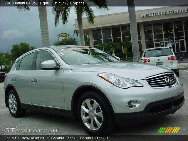 2008 Infiniti EX 35 in Liquid Platinum