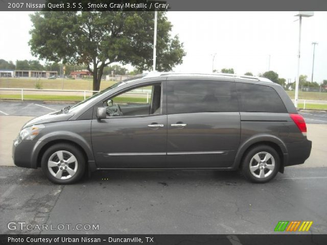 2007 Nissan Quest 3.5 S in Smoke Gray Metallic