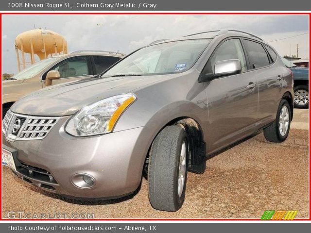 2008 Nissan Rogue SL in Gotham Gray Metallic