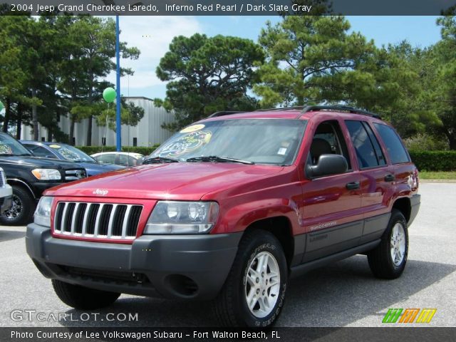 2004 Jeep Grand Cherokee Laredo in Inferno Red Pearl