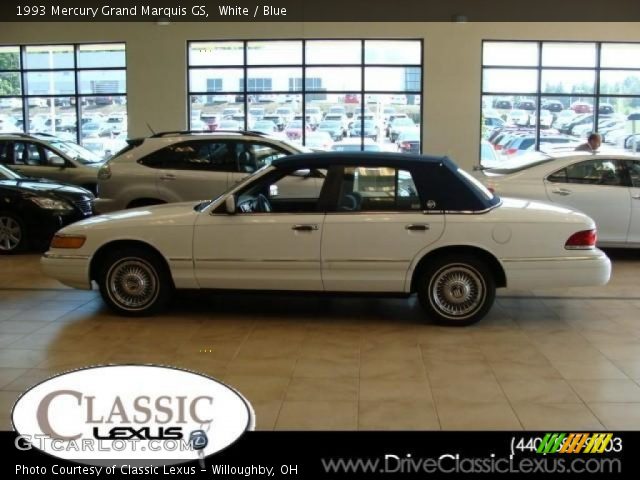 1993 Mercury Grand Marquis GS in White