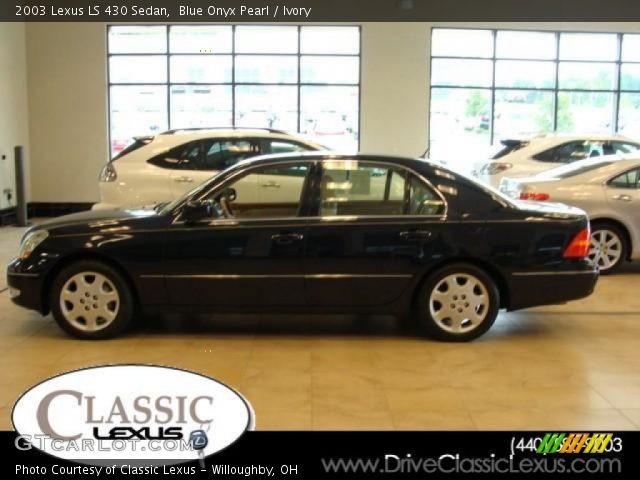 2003 Lexus LS 430 Sedan in Blue Onyx Pearl