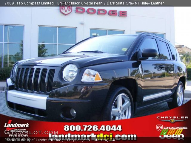 2009 Jeep Compass Limited in Brilliant Black Crystal Pearl