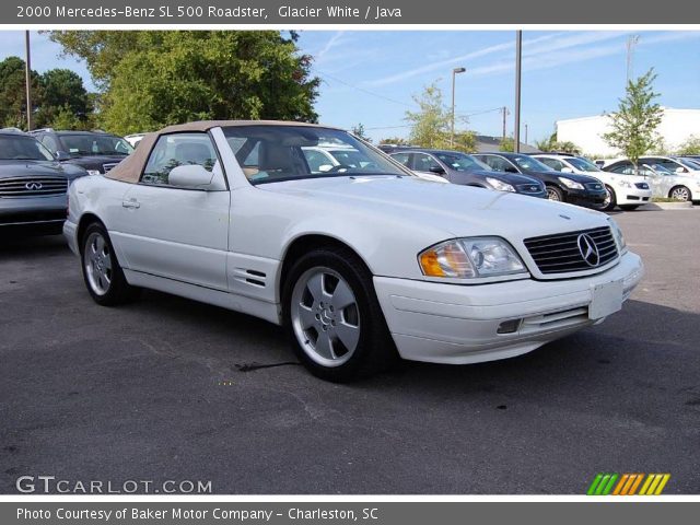 2000 Mercedes-Benz SL 500 Roadster in Glacier White