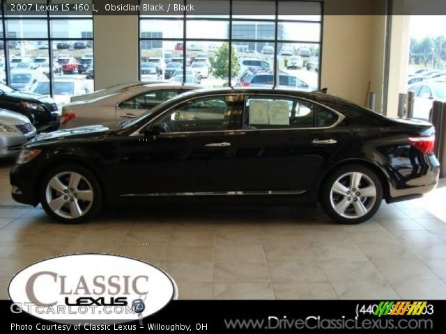 2007 Lexus LS 460 L in Obsidian Black