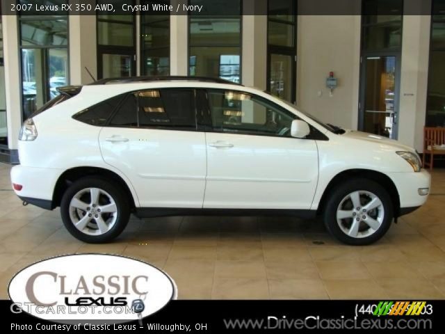 2007 Lexus RX 350 AWD in Crystal White