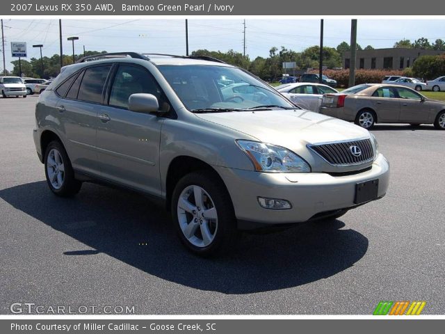 2007 Lexus RX 350 AWD in Bamboo Green Pearl