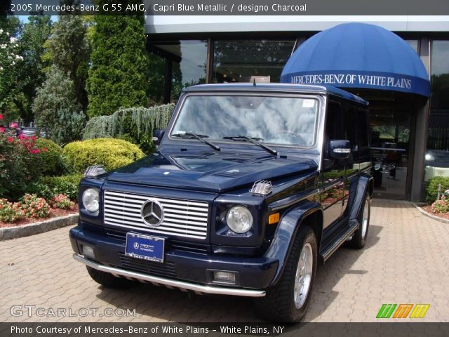 2005 Mercedes-Benz G 55 AMG in Capri Blue Metallic