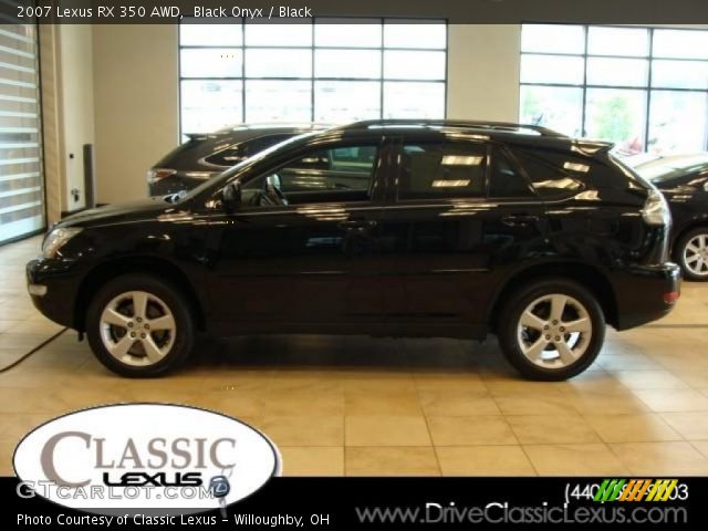 2007 Lexus RX 350 AWD in Black Onyx