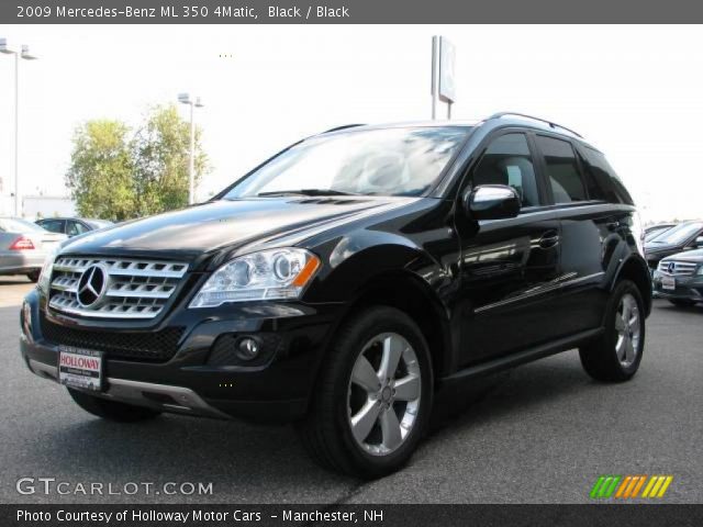 2009 Mercedes-Benz ML 350 4Matic in Black
