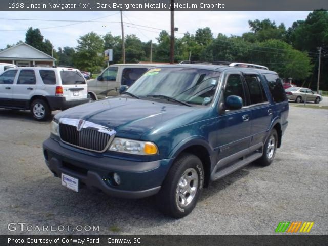 1998 Lincoln Navigator 4x4 in Dark Evergreen Metallic