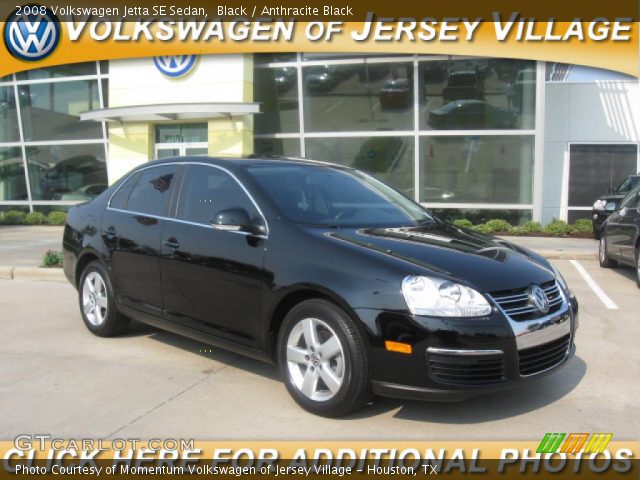 2008 Volkswagen Jetta SE Sedan in Black