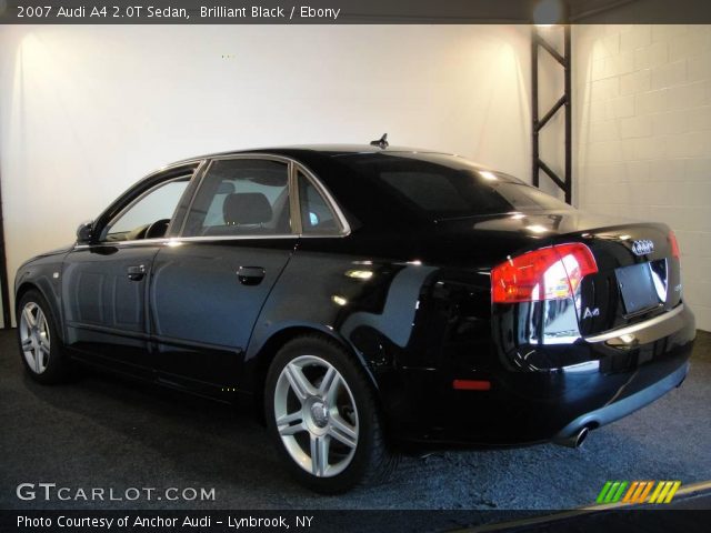 2007 Audi A4 2.0T Sedan in Brilliant Black