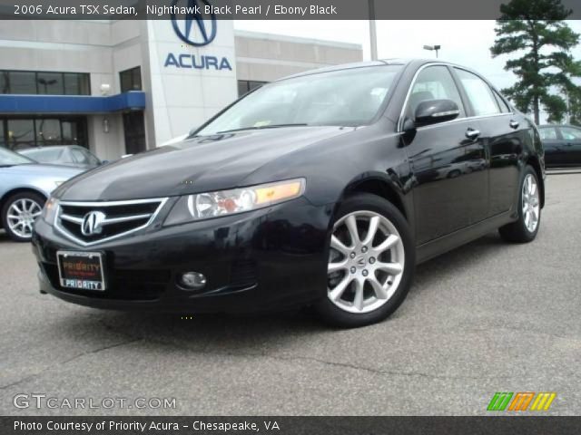 2006 Acura TSX Sedan in Nighthawk Black Pearl