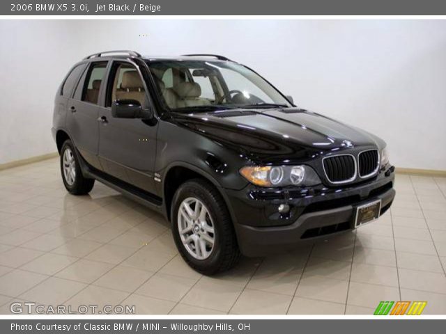 2006 BMW X5 3.0i in Jet Black