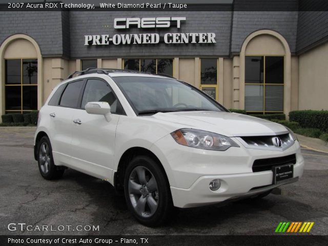 2007 Acura RDX Technology in White Diamond Pearl