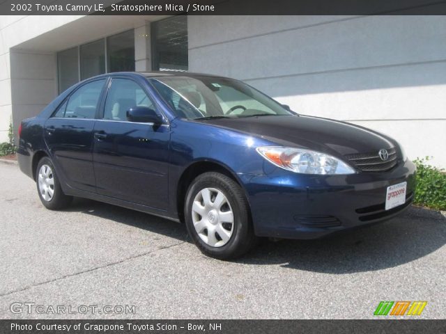 2002 Toyota Camry LE in Stratosphere Mica
