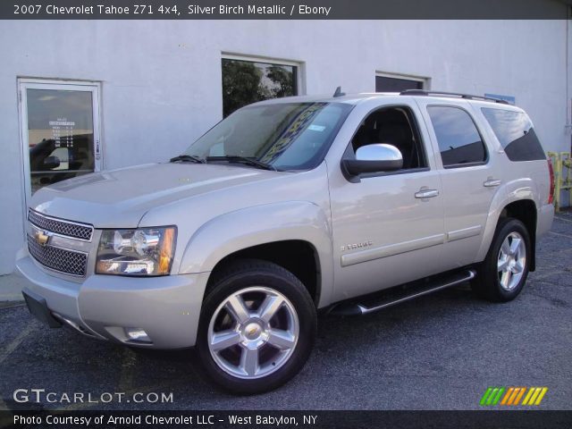 2007 Chevrolet Tahoe Z71 4x4 in Silver Birch Metallic