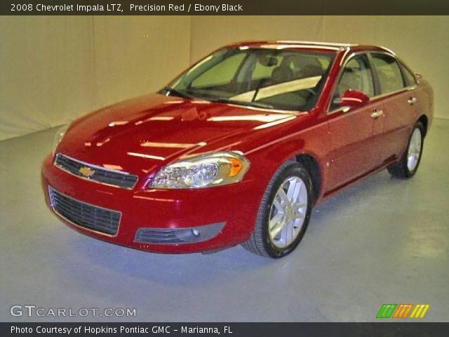 2008 Chevrolet Impala LTZ in Precision Red