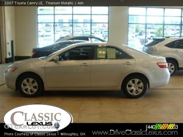 2007 Toyota Camry LE in Titanium Metallic