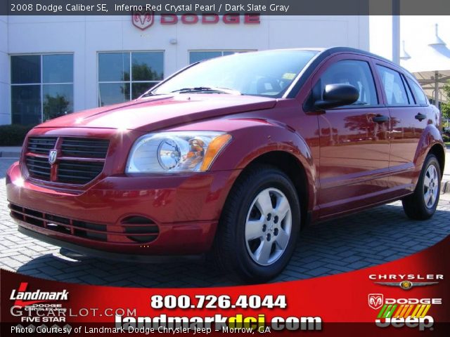 2008 Dodge Caliber SE in Inferno Red Crystal Pearl