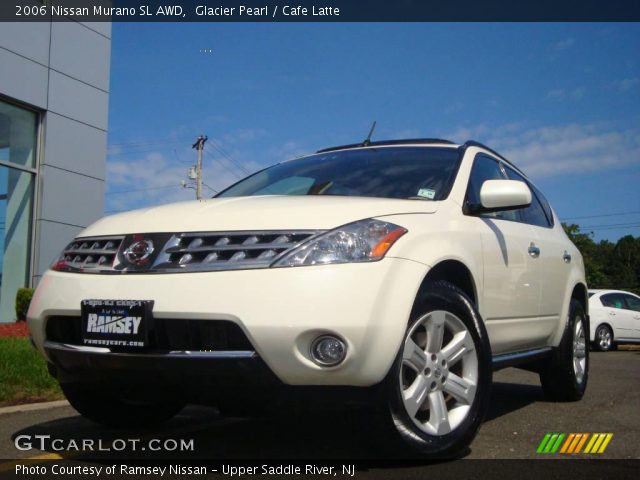 2006 Nissan Murano SL AWD in Glacier Pearl