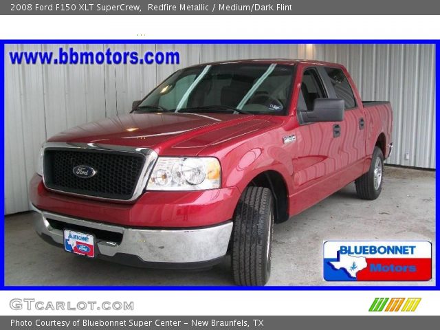 2008 Ford F150 XLT SuperCrew in Redfire Metallic