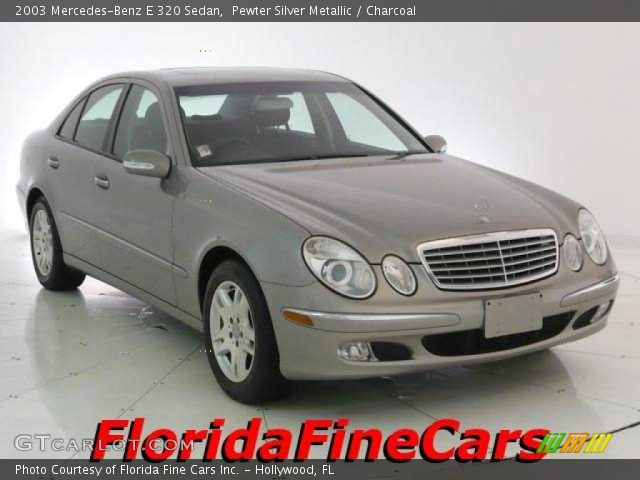 2003 Mercedes-Benz E 320 Sedan in Pewter Silver Metallic