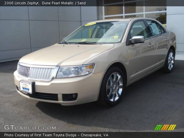 2006 Lincoln Zephyr  in Dune Pearl Metallic