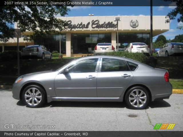 2007 Infiniti M 35x Sedan in Diamond Graphite Metallic