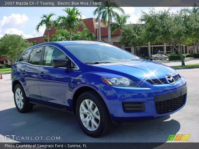 2007 Mazda CX-7 Touring in Electric Blue Mica