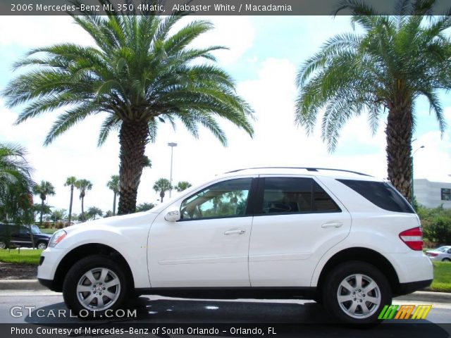 2006 Mercedes-Benz ML 350 4Matic in Alabaster White