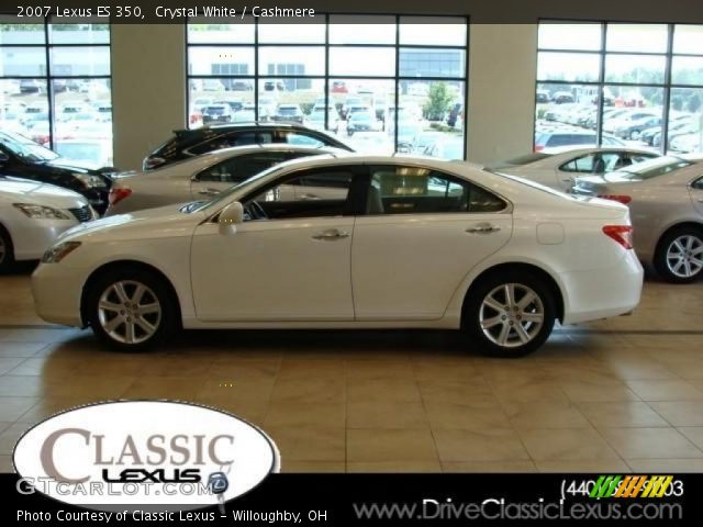 2007 Lexus ES 350 in Crystal White