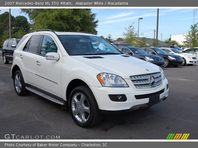 2007 Mercedes-Benz ML 350 4Matic in Alabaster White