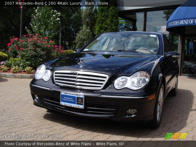 2007 Mercedes-Benz C 280 4Matic Luxury in Black
