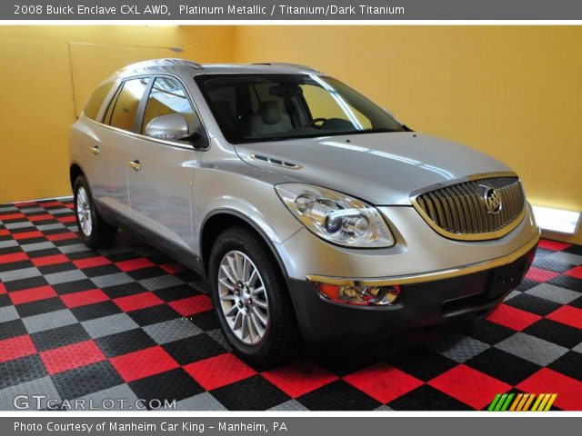 2008 Buick Enclave CXL AWD in Platinum Metallic