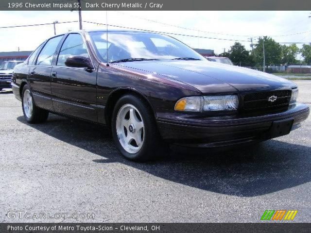 1996 Chevrolet Impala SS in Dark Cherry Metallic