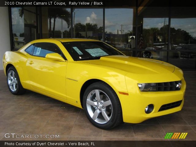 2010 Chevrolet Camaro LT Coupe in Rally Yellow