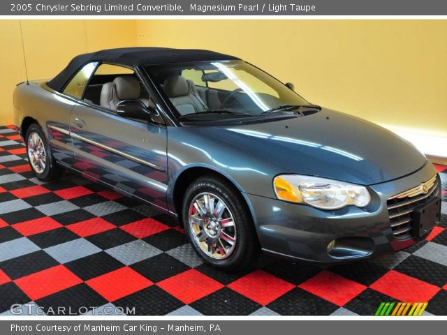 2005 Chrysler Sebring Limited Convertible in Magnesium Pearl