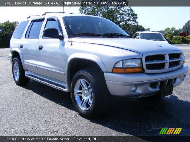 2003 Dodge Durango R/T 4x4 in Bright Silver Metallic