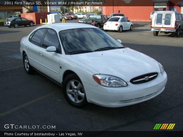 2001 Ford Taurus SES in Vibrant White