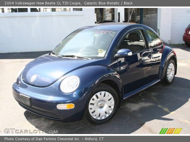 2004 Volkswagen New Beetle GL TDI Coupe in Galactic Blue Metallic