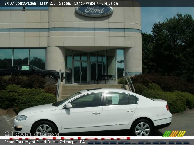 2007 Volkswagen Passat 2.0T Sedan in Candy White